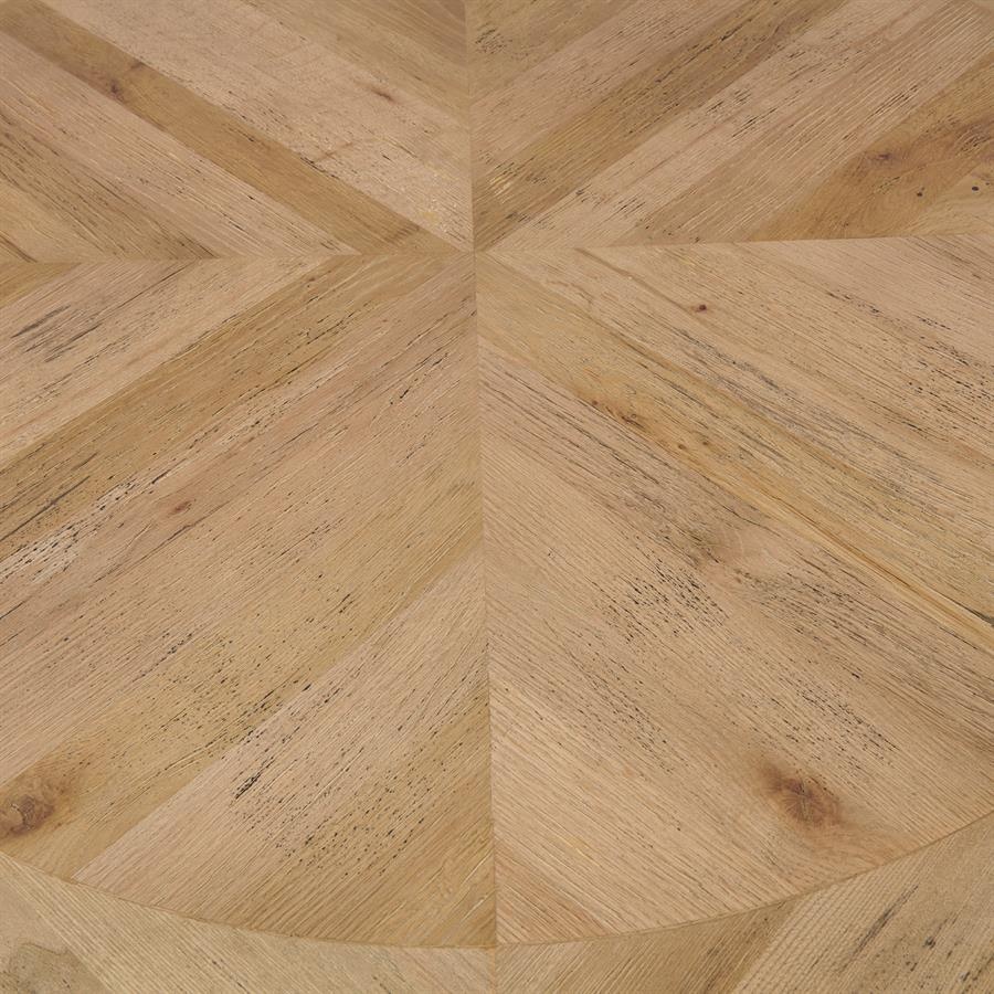Rivièra Maison Le Marais Eettafel | Eikenhout | Zwart | H78 x D120 cm