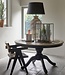 Rivièra Maison Le Marais Eettafel | Eiken | Zwart | Verstelbaar