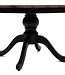 Rivièra Maison Le Marais Eettafel | Eiken | Zwart | Verstelbaar