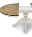 Rivièra Maison Le Marais Eettafel | Eiken | Wit | Verstelbaar