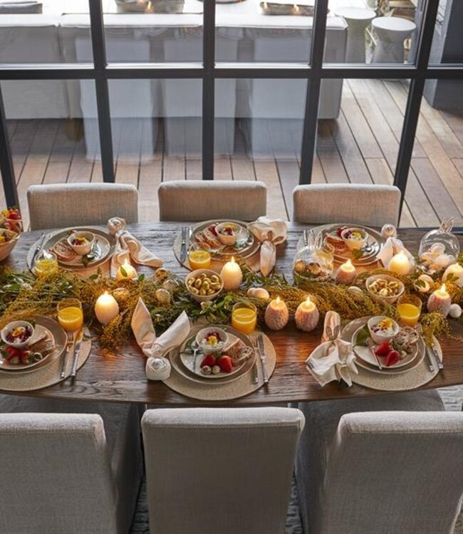 Rivièra Maison Miller Eettafel | Eikenhout | Verstelbare Lengte