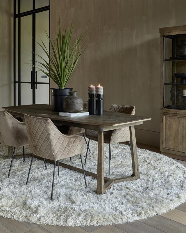 Rivièra Maison Miller Eettafel | Eikenhout | Verstelbare Lengte