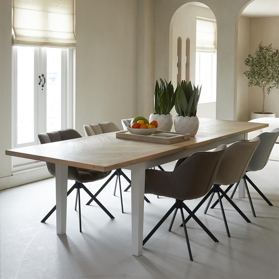 Rivièra Maison Pacifica Eettafel | Mangohout | Verstelbaar