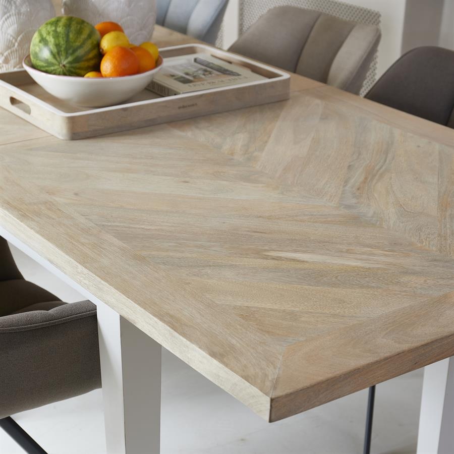 Rivièra Maison Pacifica Eettafel | Mangohout | Verstelbaar