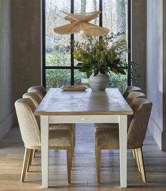 Rivièra Maison Pacifica Eettafel | Mangohout | Verstelbaar