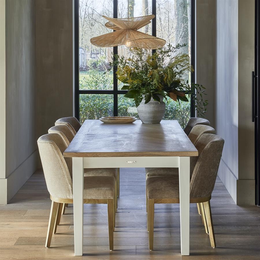 Rivièra Maison Pacifica Eettafel | Mangohout | Verstelbaar