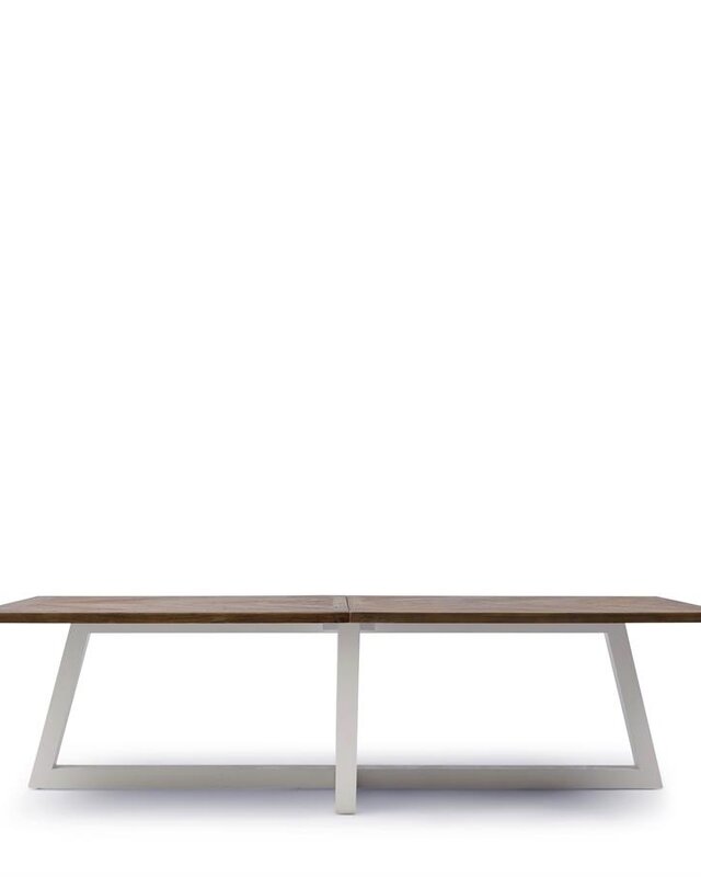 Rivièra Maison Flores Eettafel | Iepenhout | 280x100 cm