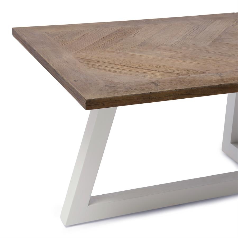 Rivièra Maison Flores Eettafel | Iepenhout | 280x100 cm