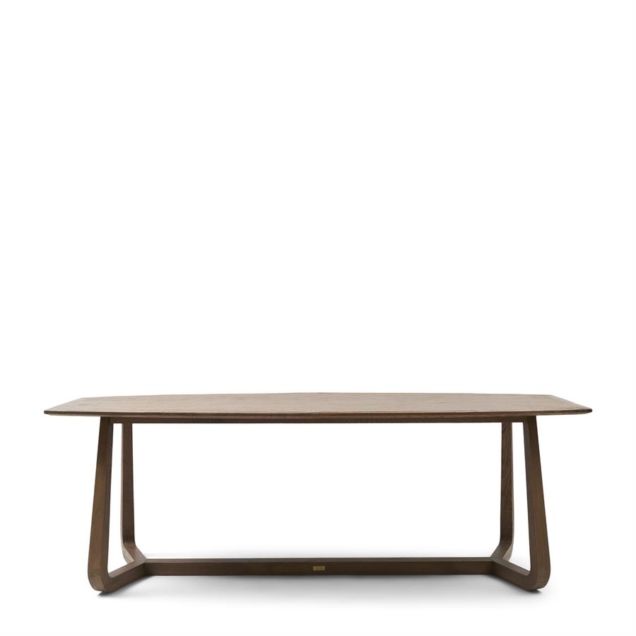 Rivièra Maison Miller Eettafel | Eikenhout | H76 x B220 x D100 cm