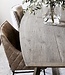 Rivièra Maison Miller Eettafel | Eikenhout | H76 x B220 x D100 cm