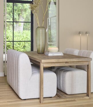 Rivièra Maison Fraser Island Eettafel | Eikenhout | 78x220x90 cm