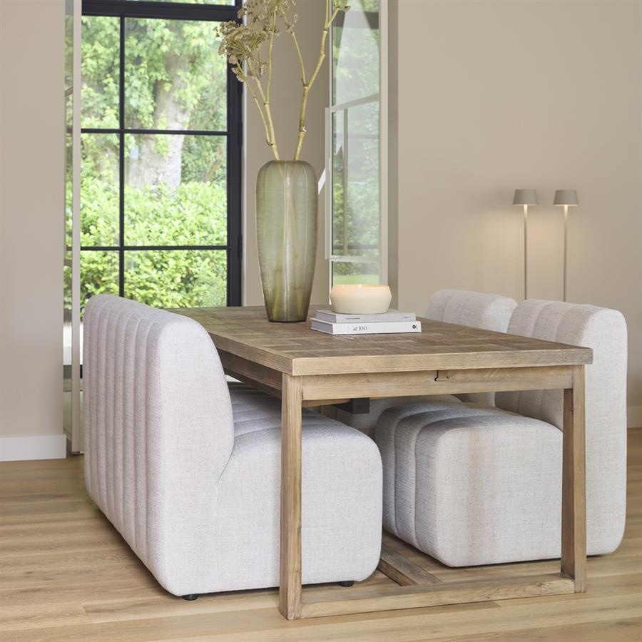 Rivièra Maison Fraser Island Eettafel | Eikenhout | 78x220x90 cm