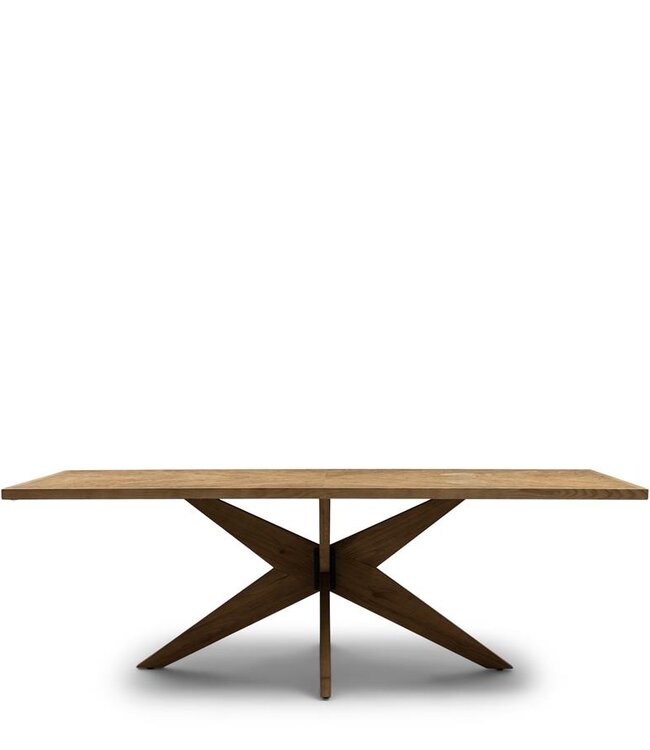Rivièra Maison Portland Eettafel | Eikenhout | H78 x B230 x D100 cm