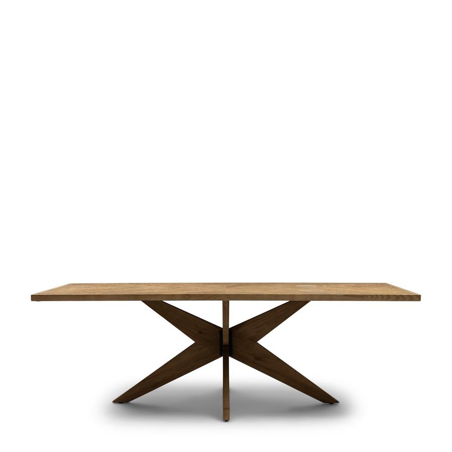 Rivièra Maison Portland Eettafel | Eikenhout | H78 x B230 x D100 cm
