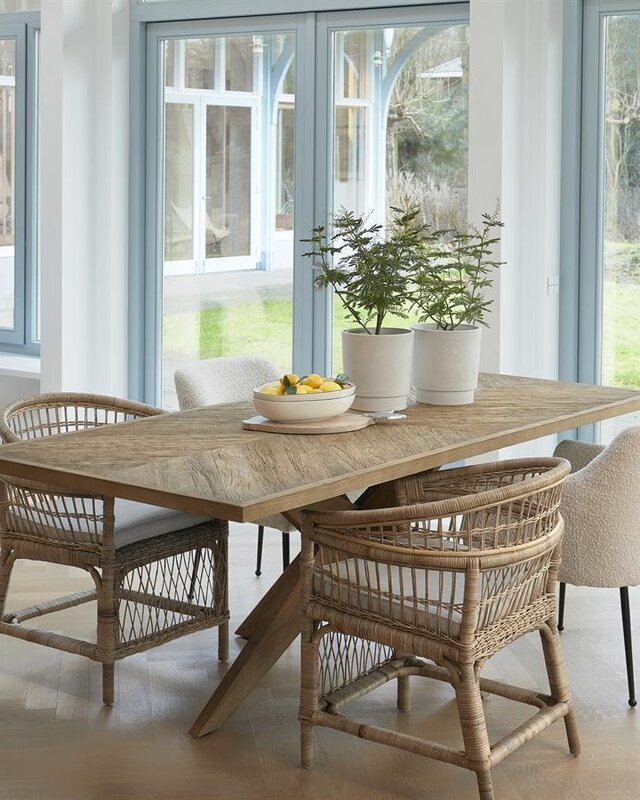 Rivièra Maison Portland Eettafel | Eikenhout | H78 x B230 x D100 cm