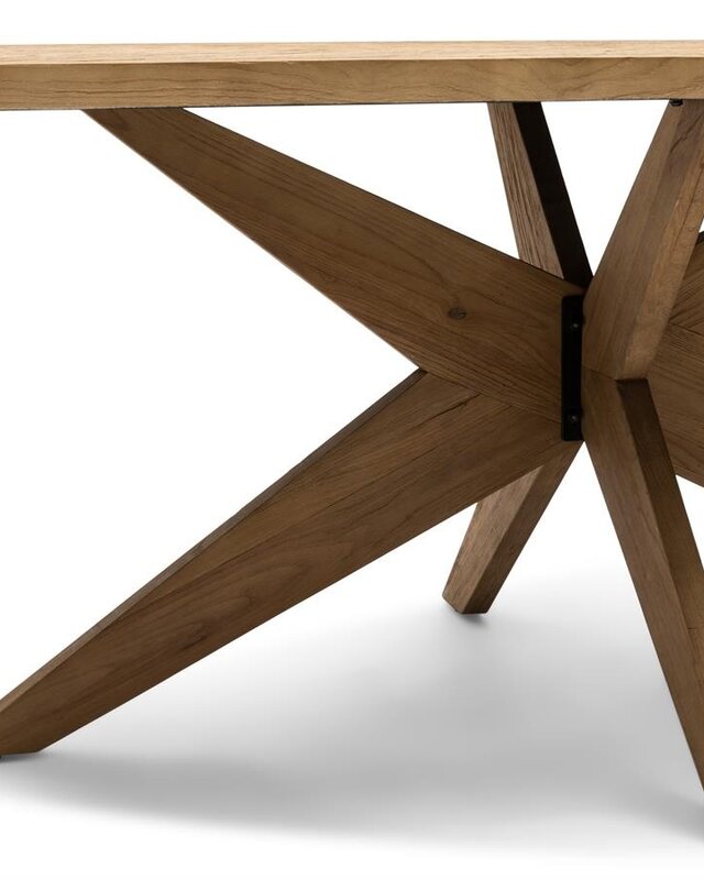 Rivièra Maison Portland Eettafel | Eikenhout | H78 x B230 x D100 cm