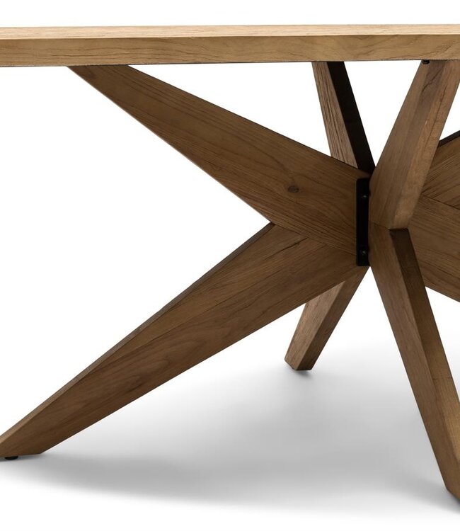 Rivièra Maison Portland Eettafel | Eikenhout | H78 x B230 x D100 cm