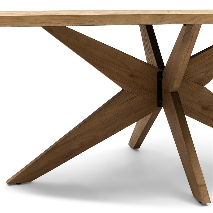Rivièra Maison Portland Eettafel | Eikenhout | H78 x B230 x D100 cm