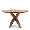 Portland Eettafel | Eikenhout | H78 x D120 cm