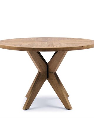 Rivièra Maison Portland Eettafel | Eikenhout | H78 x D120 cm