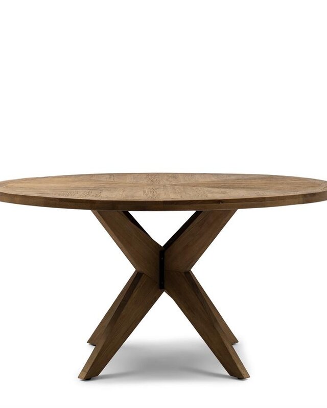 Rivièra Maison Portland Eettafel | Eikenhout | H78 x D150 cm