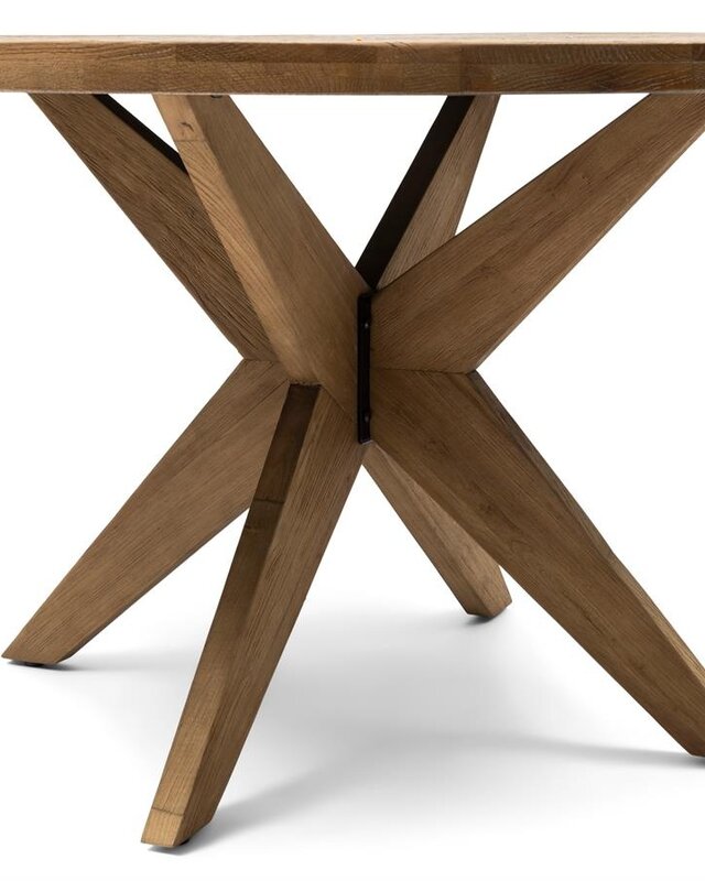 Rivièra Maison Portland Eettafel | Eikenhout | H78 x D150 cm