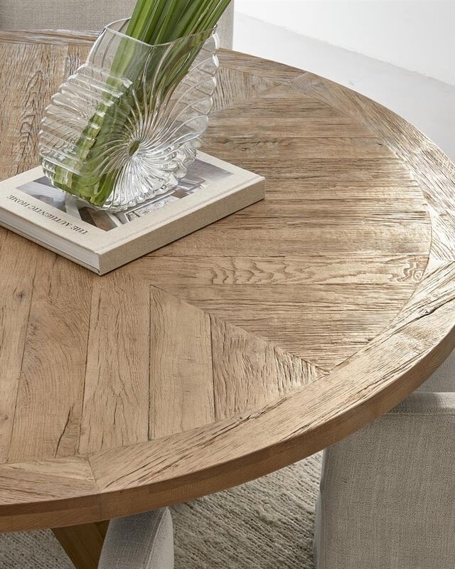 Rivièra Maison Portland Eettafel | Eikenhout | H78 x D150 cm