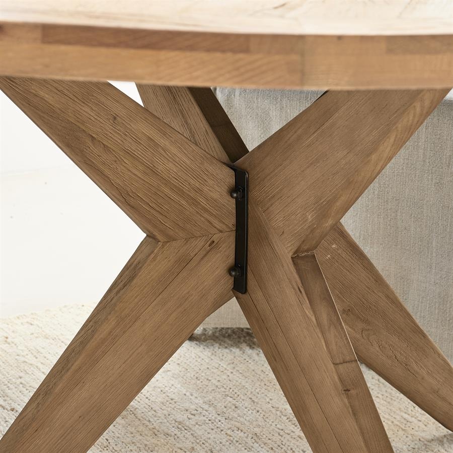 Rivièra Maison Portland Eettafel | Eikenhout | H78 x D150 cm