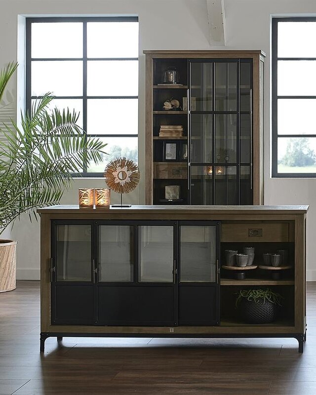 Rivièra Maison Hoxton Dressoir | Essenhout | 175x90x42 cm
