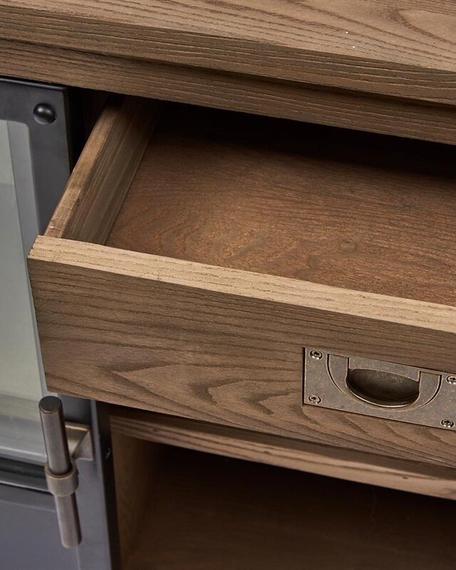 Rivièra Maison Hoxton Dressoir | Essenhout | 175x90x42 cm