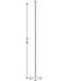 Frezoli Simpleau Vloerlamp | Donker Messing | H130 cm