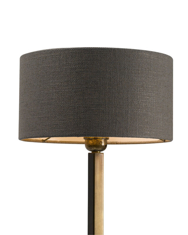 Frezoli Simpleau Vloerlamp | Donker Messing | H130 cm