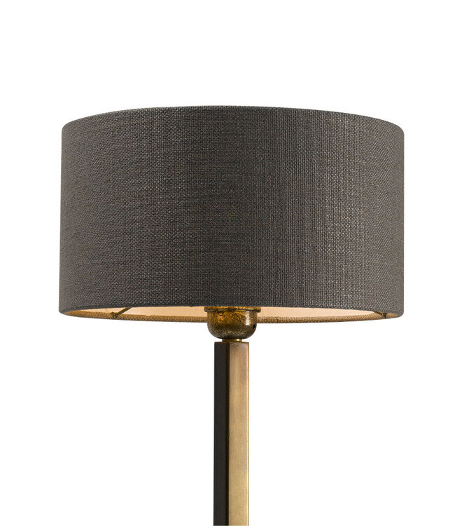 Frezoli Simpleau Vloerlamp | Donker Messing | H130 cm
