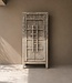 Luksa Home Collection Oosterse Kast Xiam Vintage Black H220 x B125 x D50 Cm