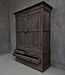 Luksa Home Collection Opbergkast High Canterbury 2-deurs 4-lades H230 x B145 x D55 Cm