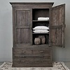 Opbergkast High Canterbury 2-deurs 4-lades H230 x B145 x D55 Cm