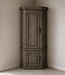 Luksa Home Collection Hoekkast Pip Hout Antique Grey H220 x B100 x D50 Cm