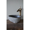 Kleine Stenen Waskom + Spoelgat | H13 x B26 x D20 cm