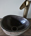 Rene Houtman Kleine Stenen Waskom + Spoelgat | H13 x B24 x D20 cm