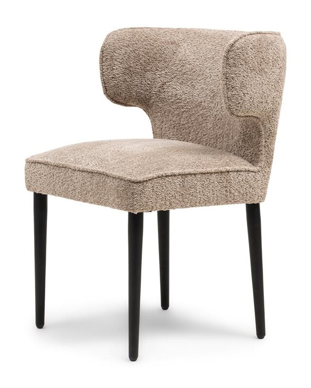 Rivièra Maison Antibes Eetkamerstoel | Soft Walnut | 81x56x61 cm