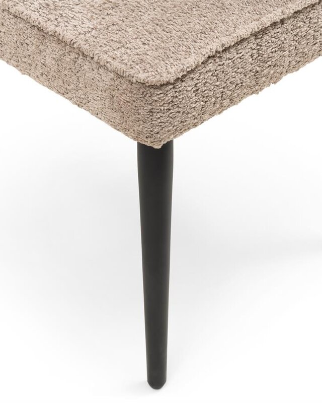 Rivièra Maison Antibes Eetkamerstoel | Soft Walnut | 81x56x61 cm