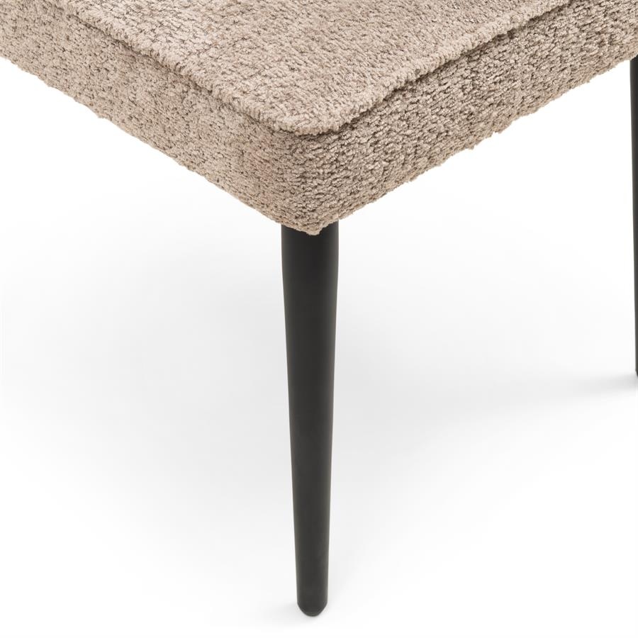 Rivièra Maison Antibes Eetkamerstoel | Soft Walnut | 81x56x61 cm