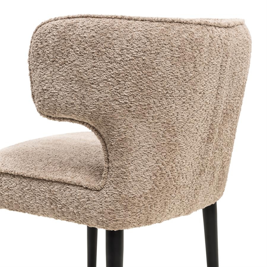 Rivièra Maison Antibes Eetkamerstoel | Soft Walnut | 81x56x61 cm