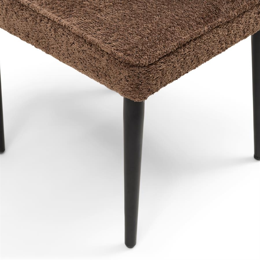 Rivièra Maison Antibes Eetkamerstoel | Umber Brown | 81x56x61 cm