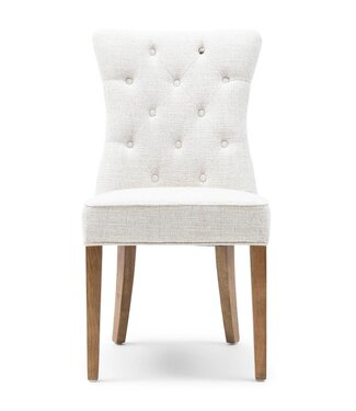 Rivièra Maison Balmoral Eetkamerstoel | Antiek Wit | 99x55x67 cm