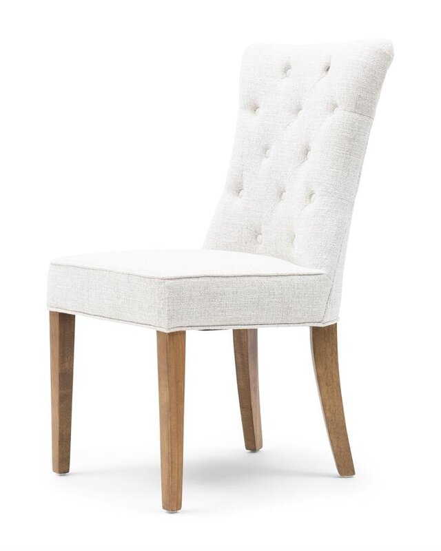 Rivièra Maison Balmoral Eetkamerstoel | Antiek Wit | 99x55x67 cm