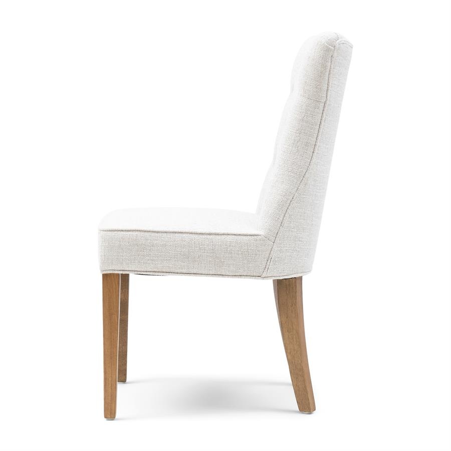 Rivièra Maison Balmoral Eetkamerstoel | Antiek Wit | 99x55x67 cm