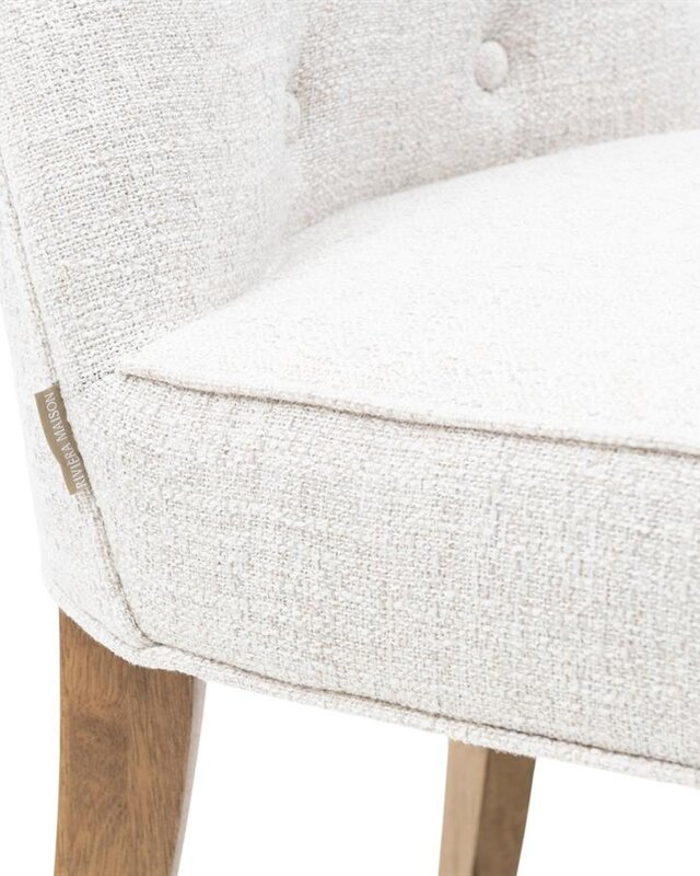 Rivièra Maison Balmoral Eetkamerstoel | Antiek Wit | 99x55x67 cm