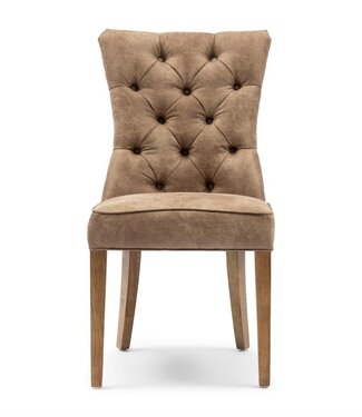 Rivièra Maison Balmoral Eetkamerstoel | Camel | 99x55x67 cm