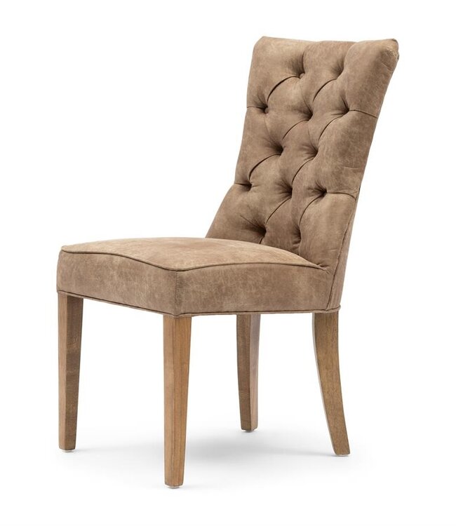 Rivièra Maison Balmoral Eetkamerstoel | Camel | 99x55x67 cm
